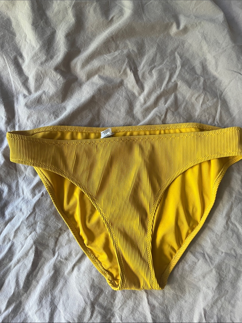 Aerie mustard bikini bottoms (size M)